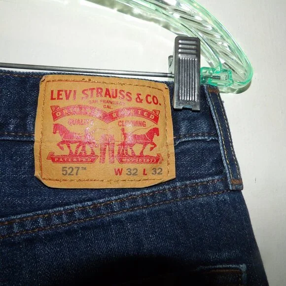 Levi's 527 Straight Leg Jeans Sz 32 X 32 - Picture 4 of 5